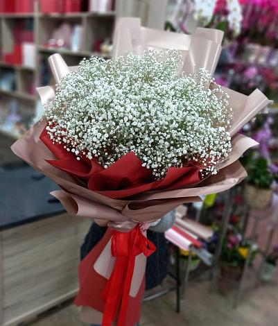 Букет цветов из: Гипсофила в Ратчино